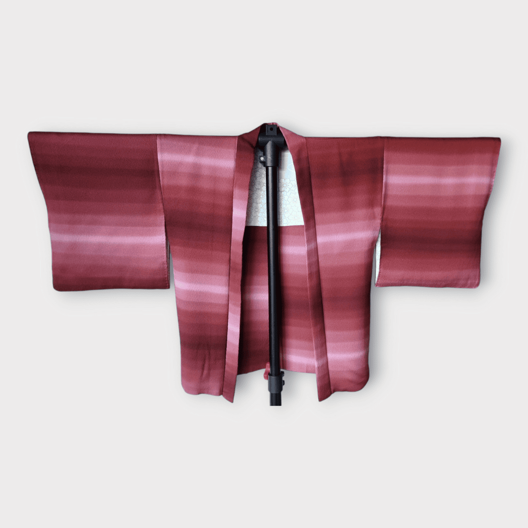 Vintage Haori Frauen Azuki