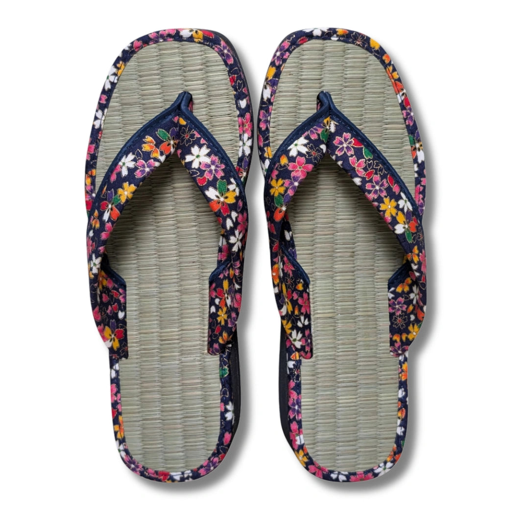 Damen Zori Flip Flops Blau 36 und 37
