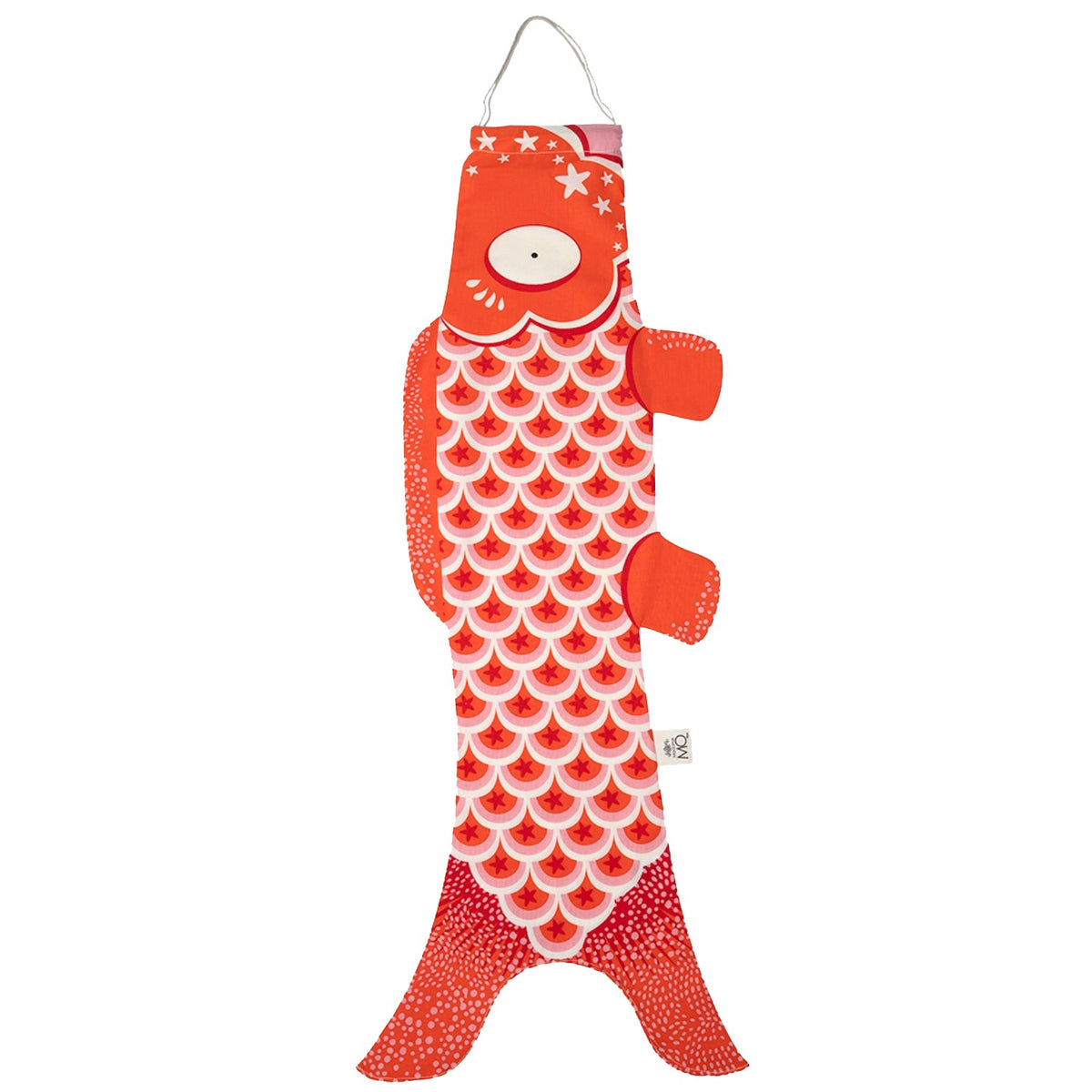 Koinobori Rot Sterne Größe S #farbe_Rot Sterne