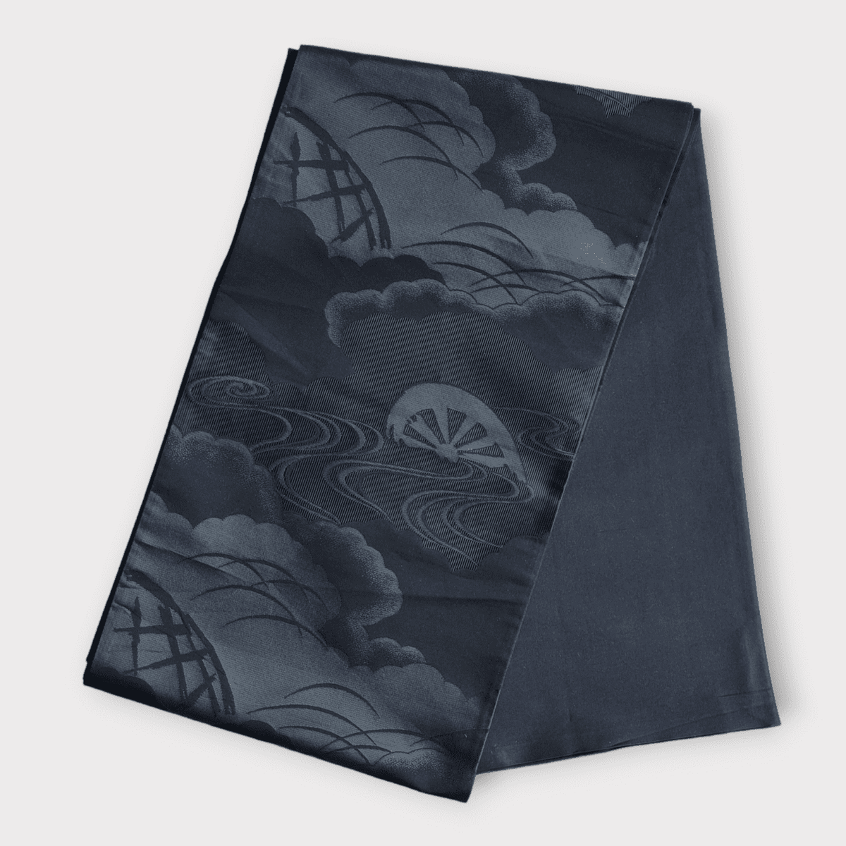 Vintage Fukuro Schwarz mit Kawa Muster