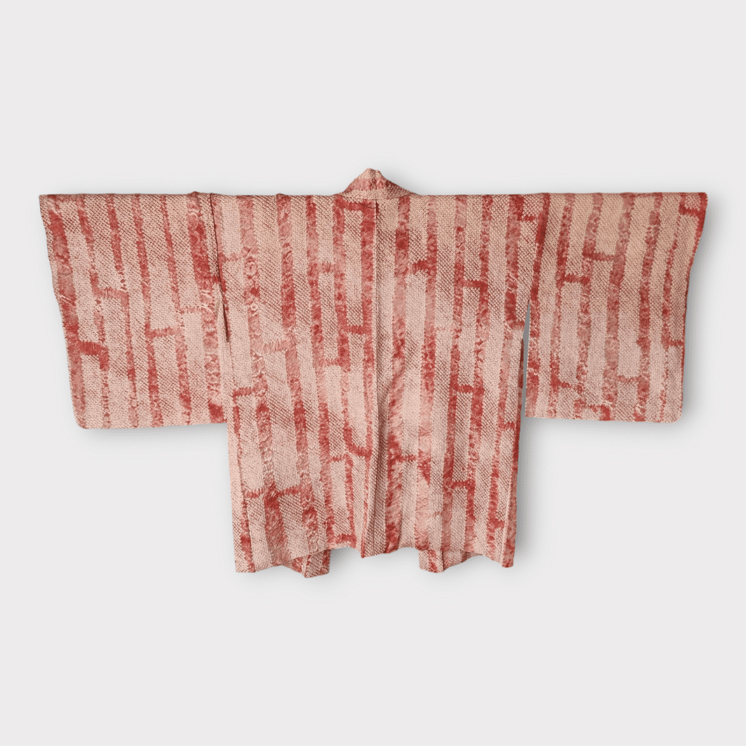 Vintage Haori Damen Bambus-Streifen