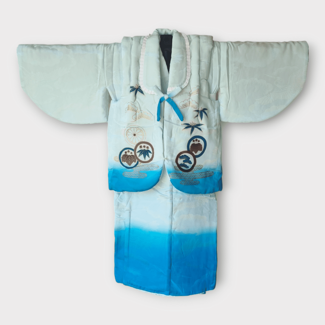Vintage Kimono Kinder Set Mt. Fuji 92 und 98