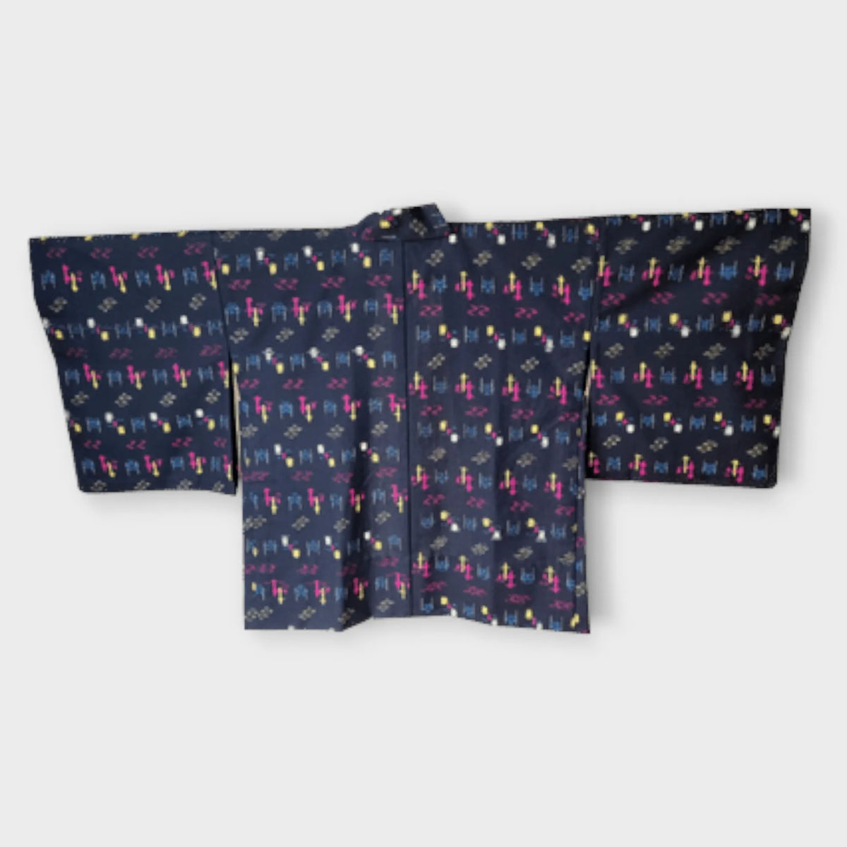 Vintage Haori Damen dunkelblau 
