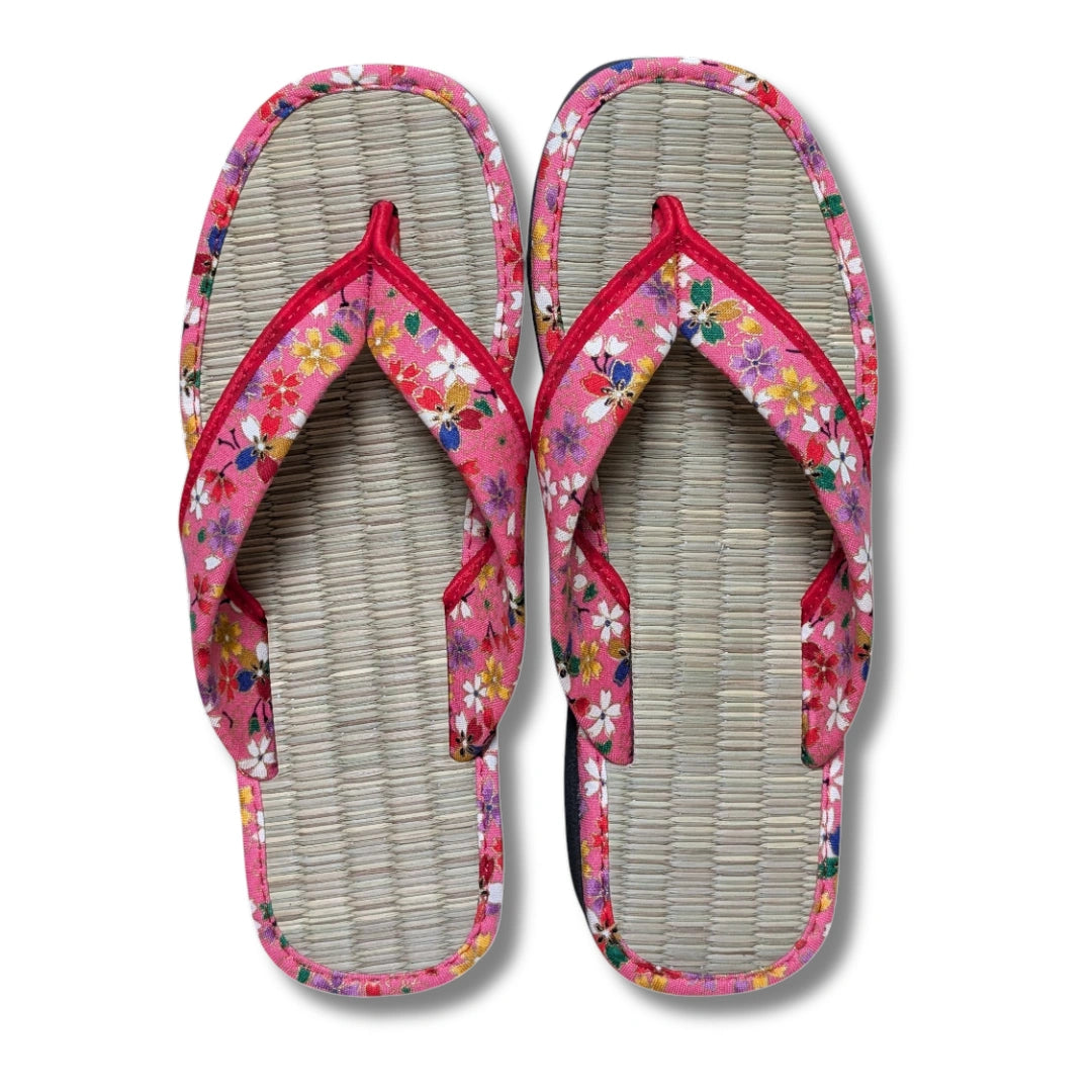 Damen Zori Flip Flops Rosa 36 und 37