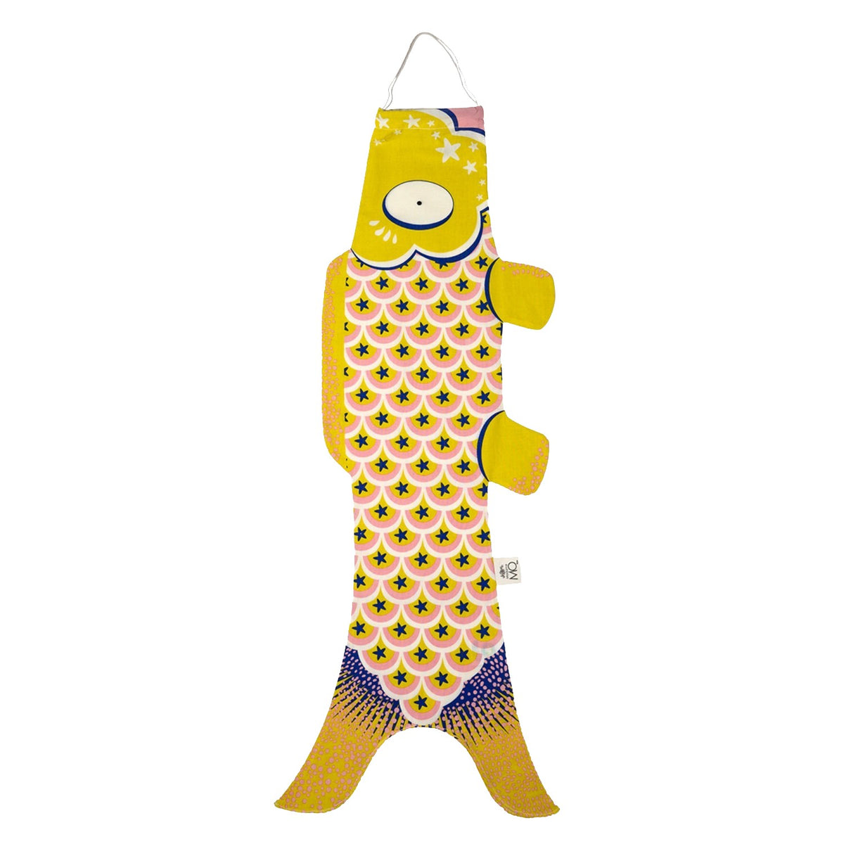 Koinobori Gelb Sterne Größe S #farbe_Gelb Sterne