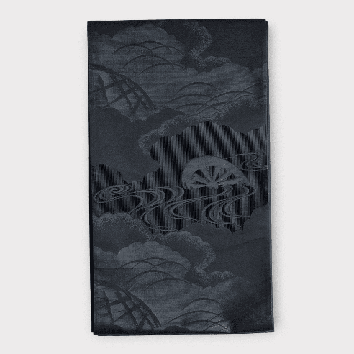 Vintage Fukuro Schwarz mit Kawa Muster