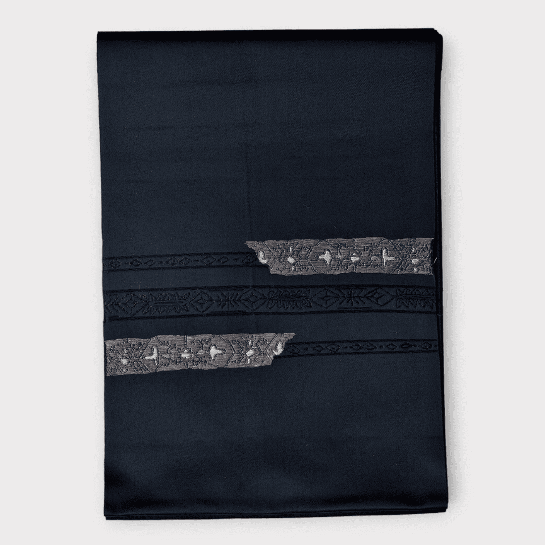 Vintage Kyobukuro Obi Schwarz