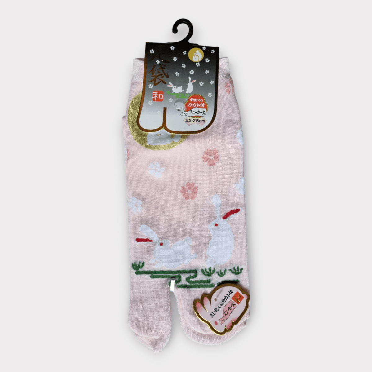 Tabi Socken Zehensocken Usagi Sakura rosa #farbe_Rosa