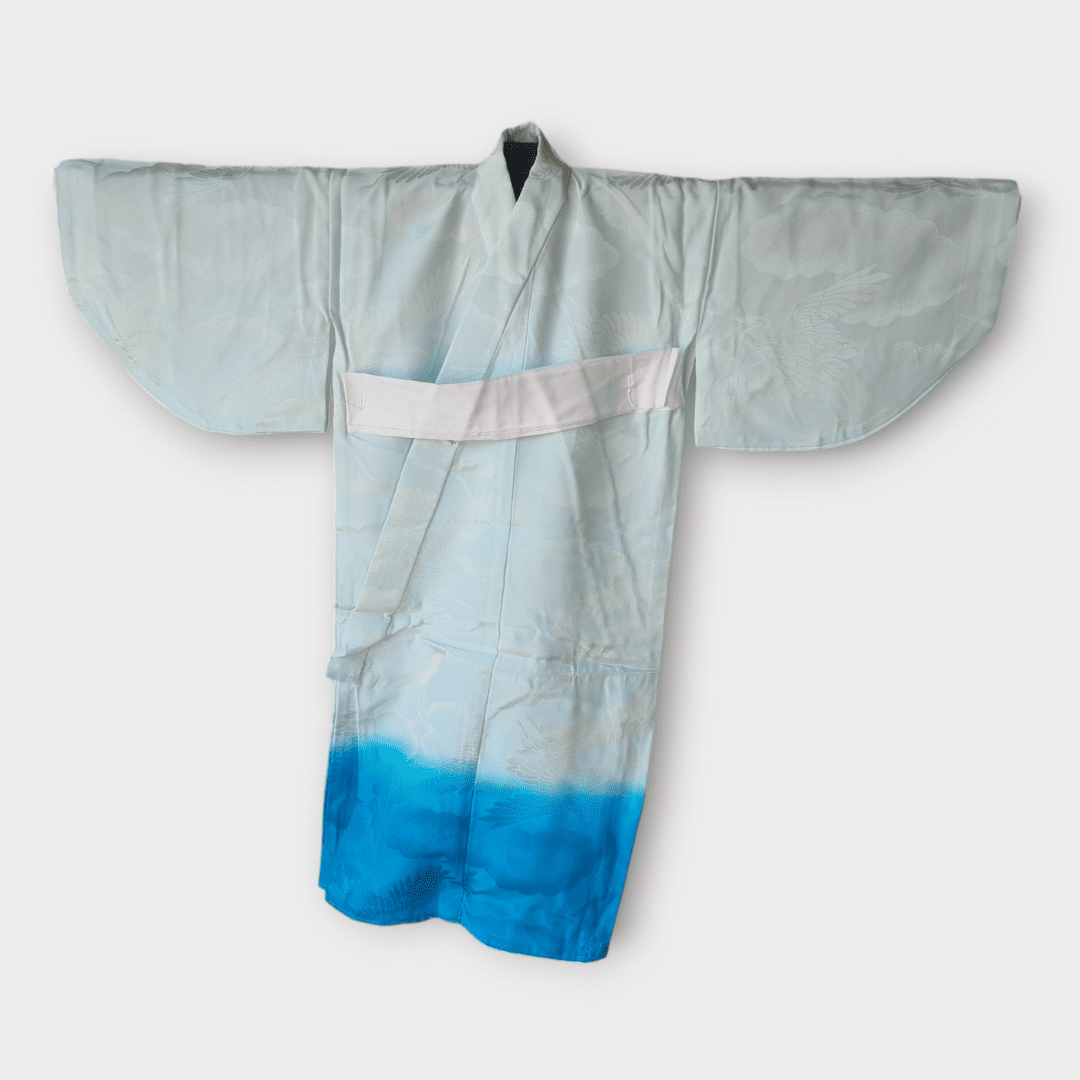 Vintage Kimono Kinder Set Adler Gr. 92 und 98 