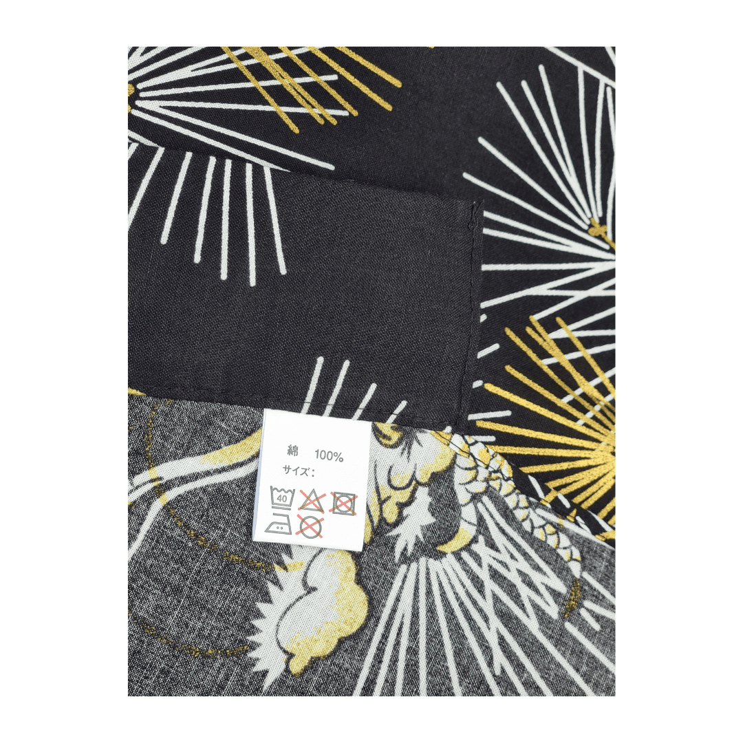 Yukata Herren Drache und Adler inkl. Obi