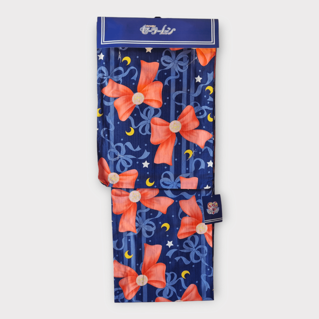 Sailor Moon Kimono Yukata Set Blau #farbe_Sailor Moon blau