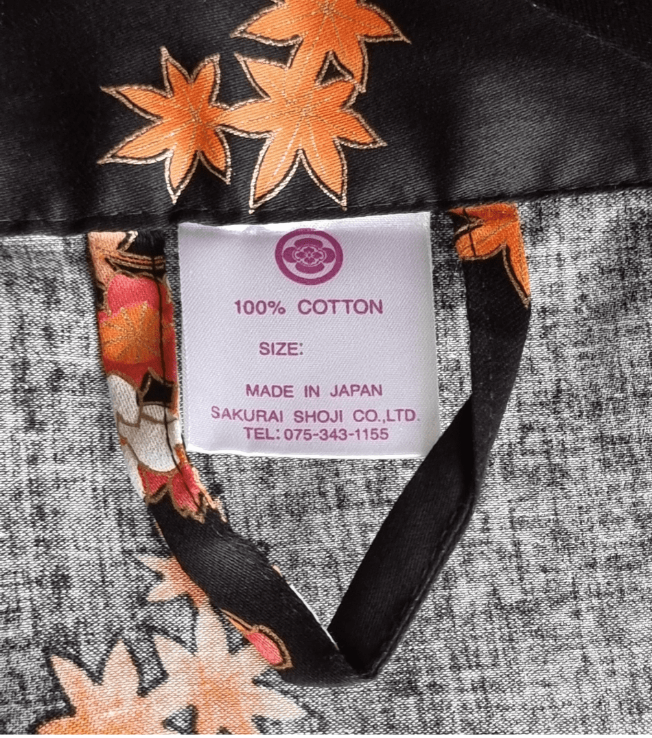 Damen Yukata Pfingstrosen und Kirschblüten
