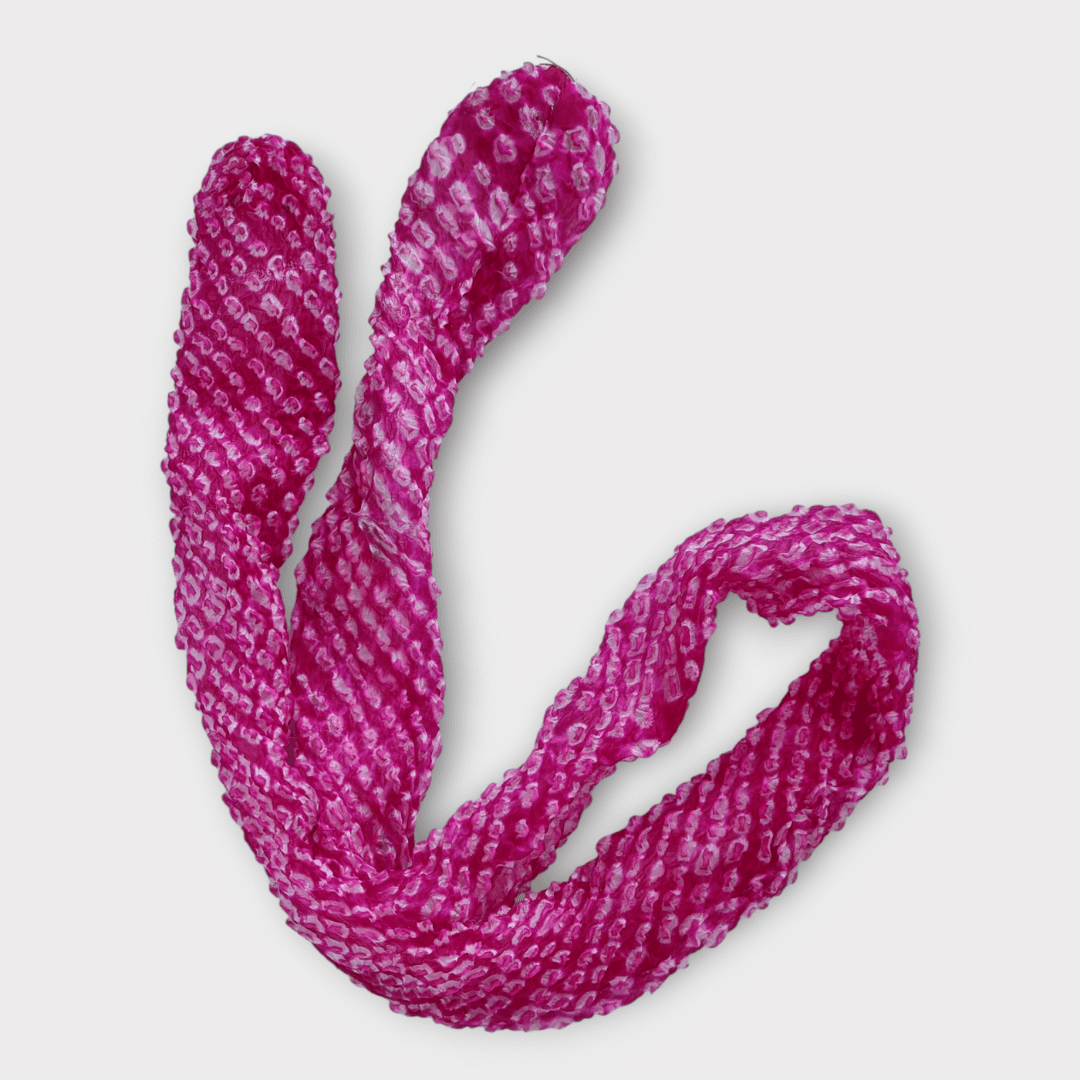 Vintage Chinkoro Haarband Rosa