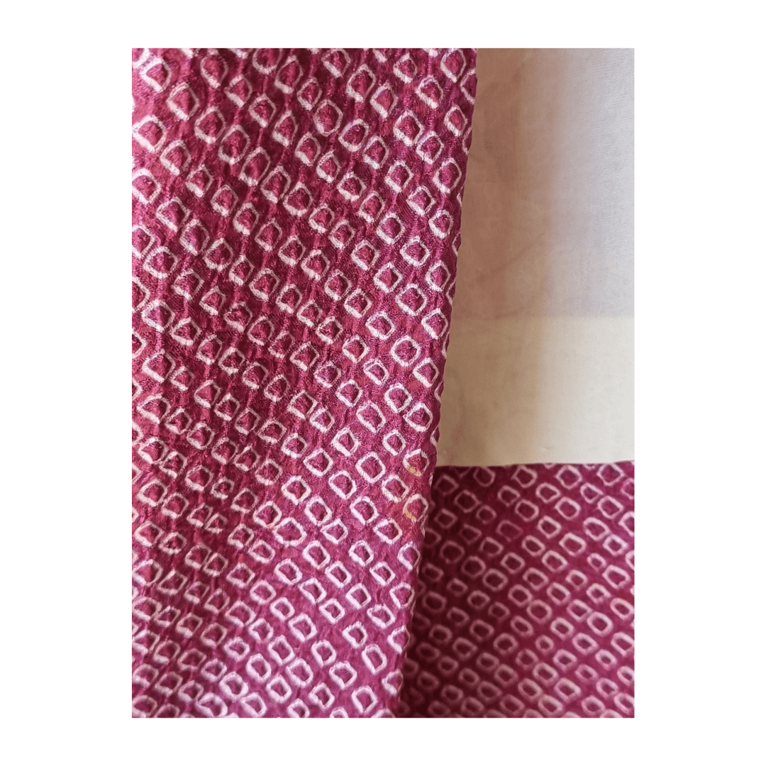 Vintage Haori Damen mit floralem Muster