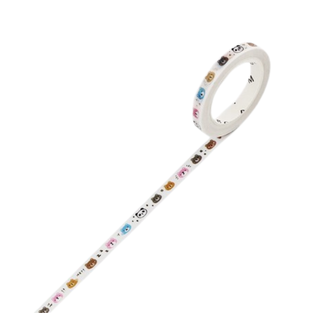 Washi Tape Rolle Bären #farbe_Bär