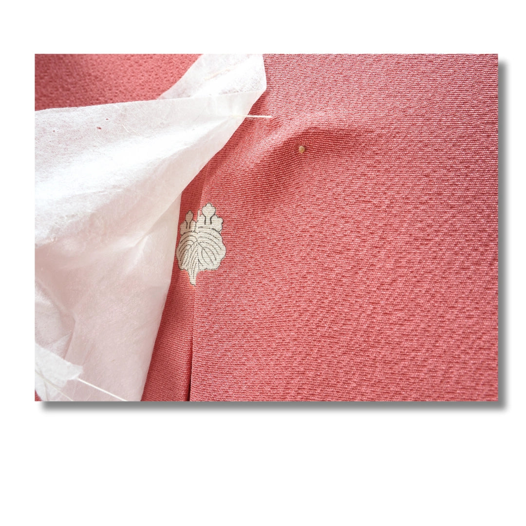 Iromuji Kimono in Dunkelrosa 