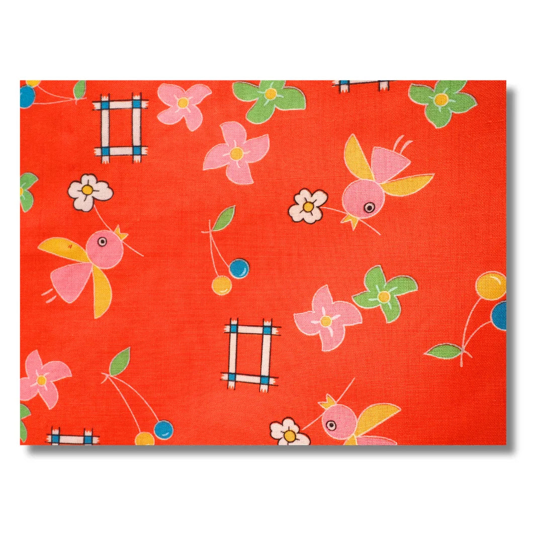 Detailaufnahme der Rückseite des Kinder-Haori