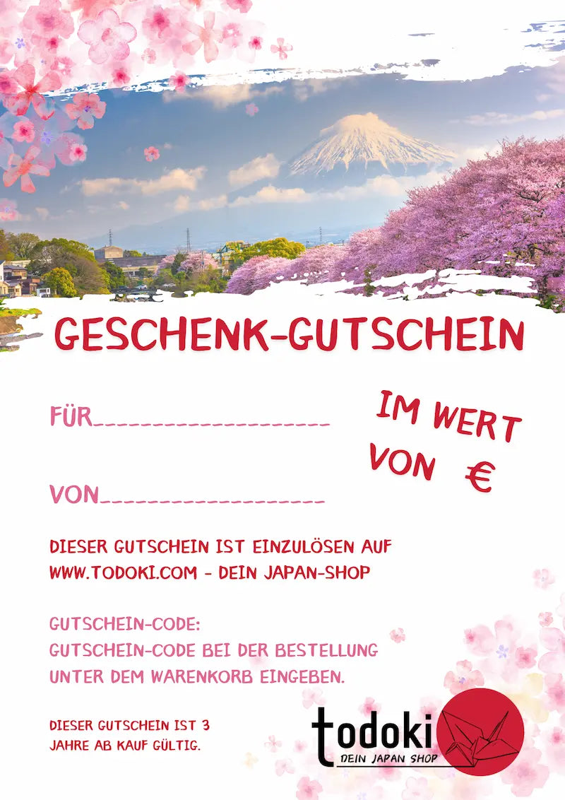 todoki Geschenkgutschein