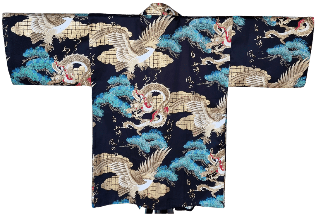 Haori / Hanten Drache und Adler