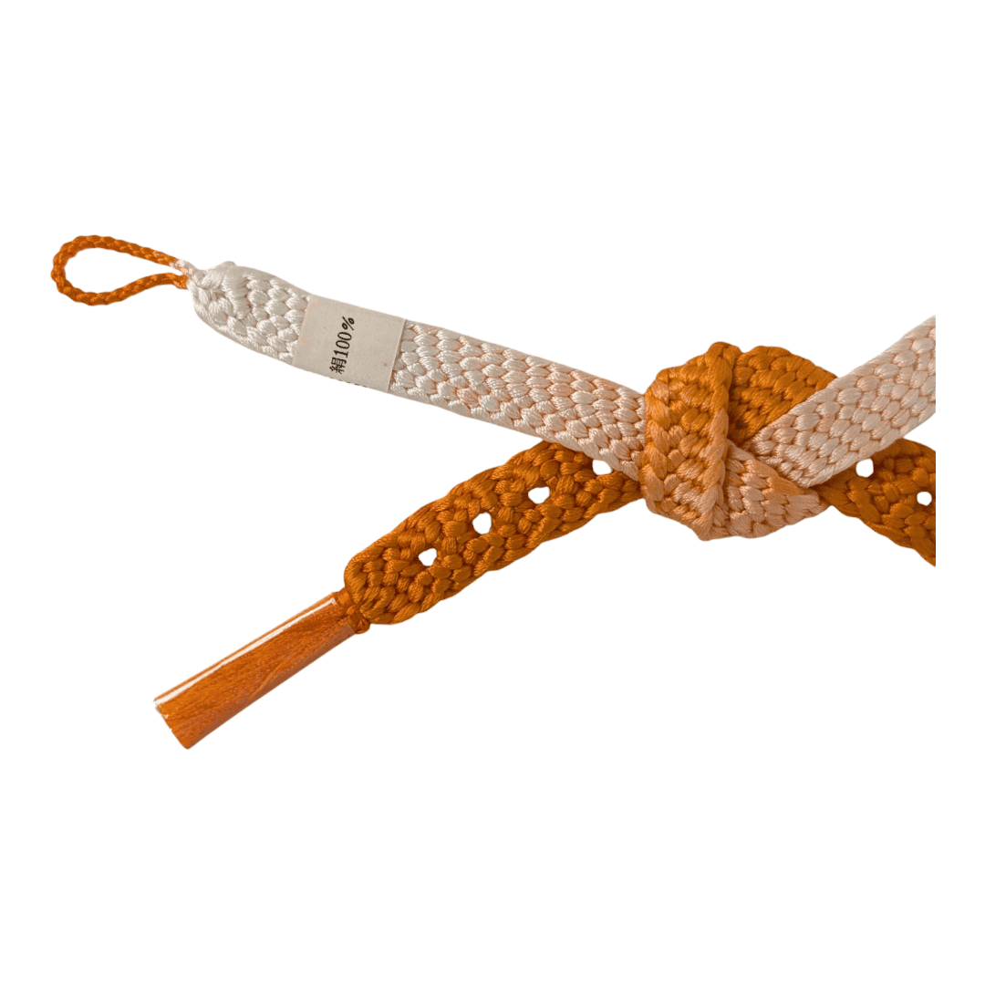 Vintage Haori Himo Orange ungetragen