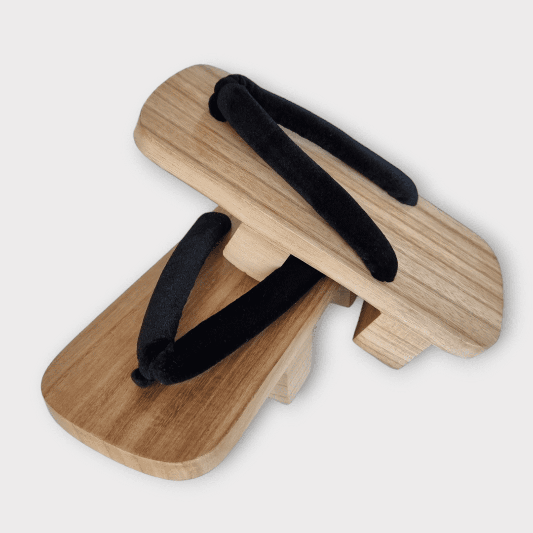 Herren Geta Schuhe Paulownia-Holz 39-47