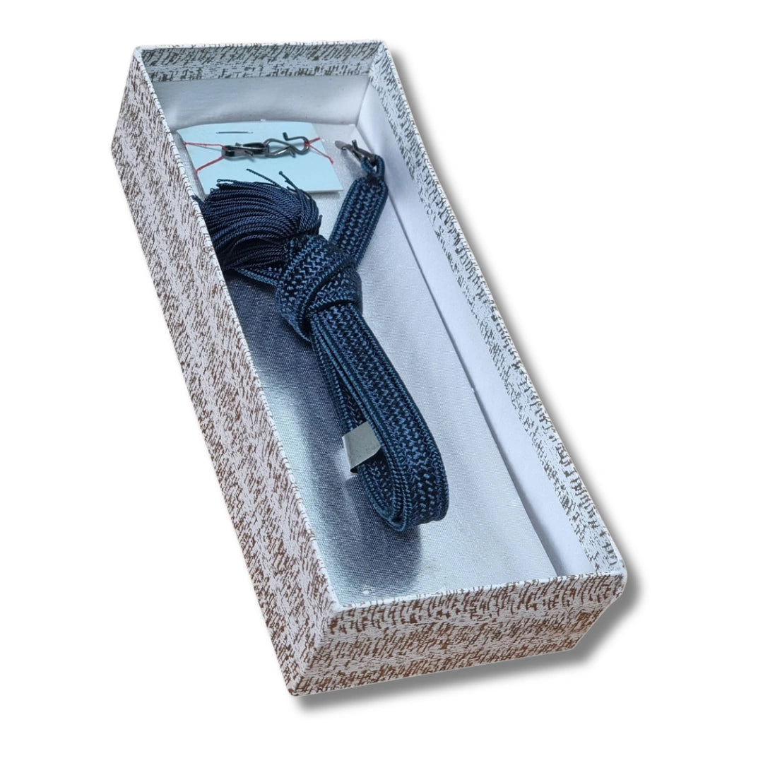 Haori Himo für Herren Blau