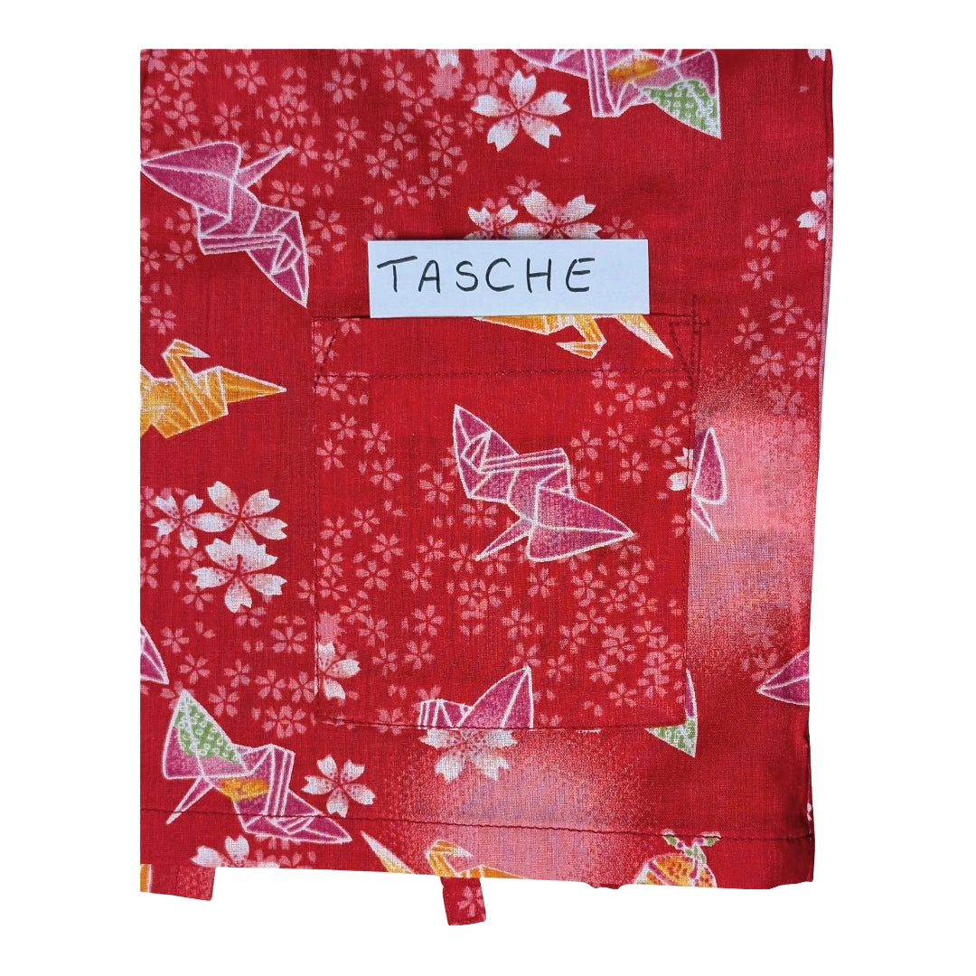 Jinbei Kinder Kranichen rot Gr. 98 - 122