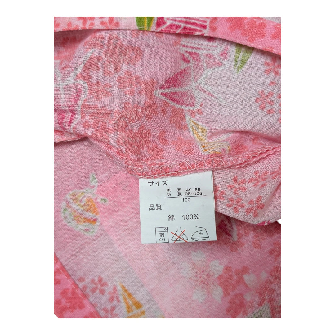 Jinbei Kinder Kranichen rosa Gr. 98 - 122