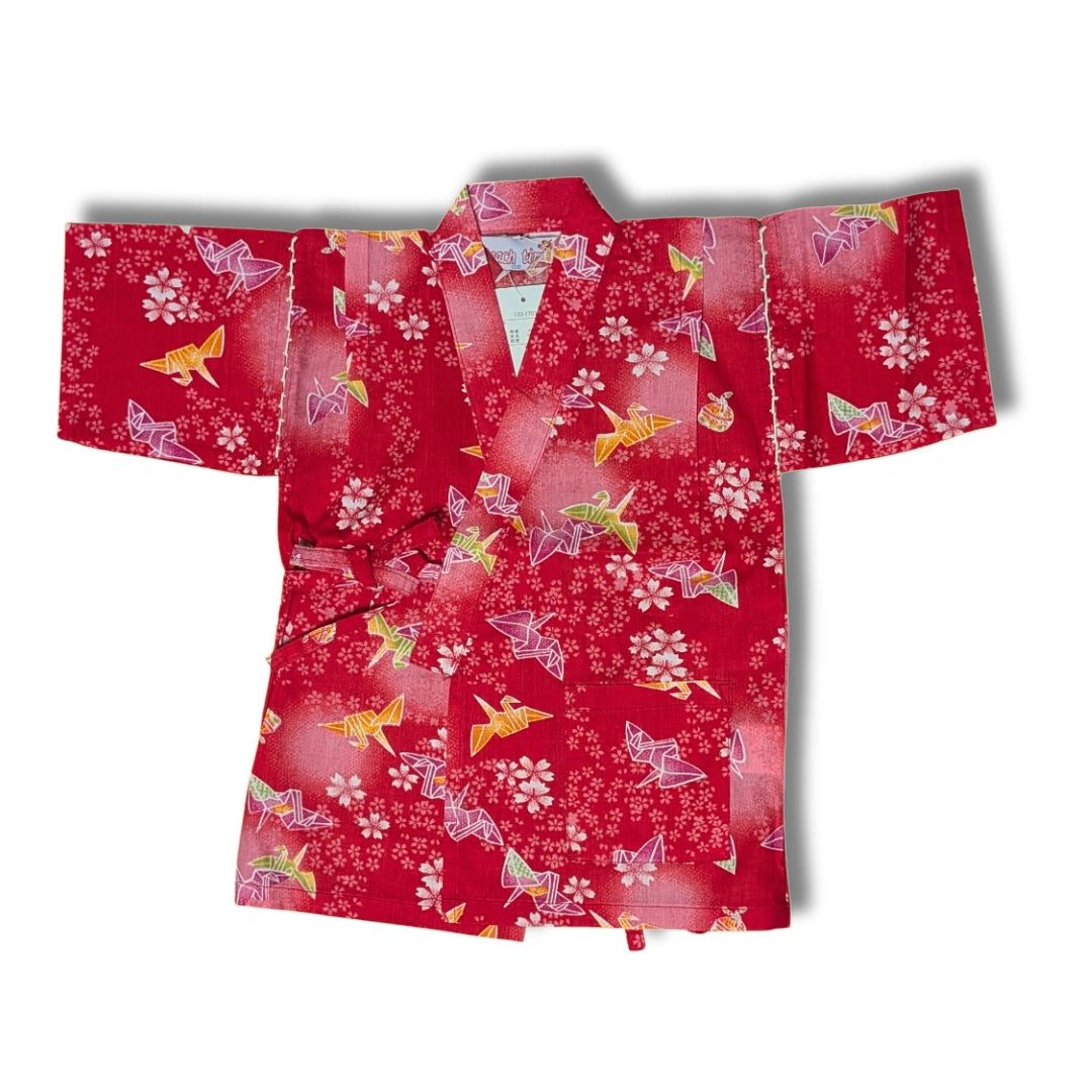 Jinbei Kinder Kranichen rot Gr. 98 - 122