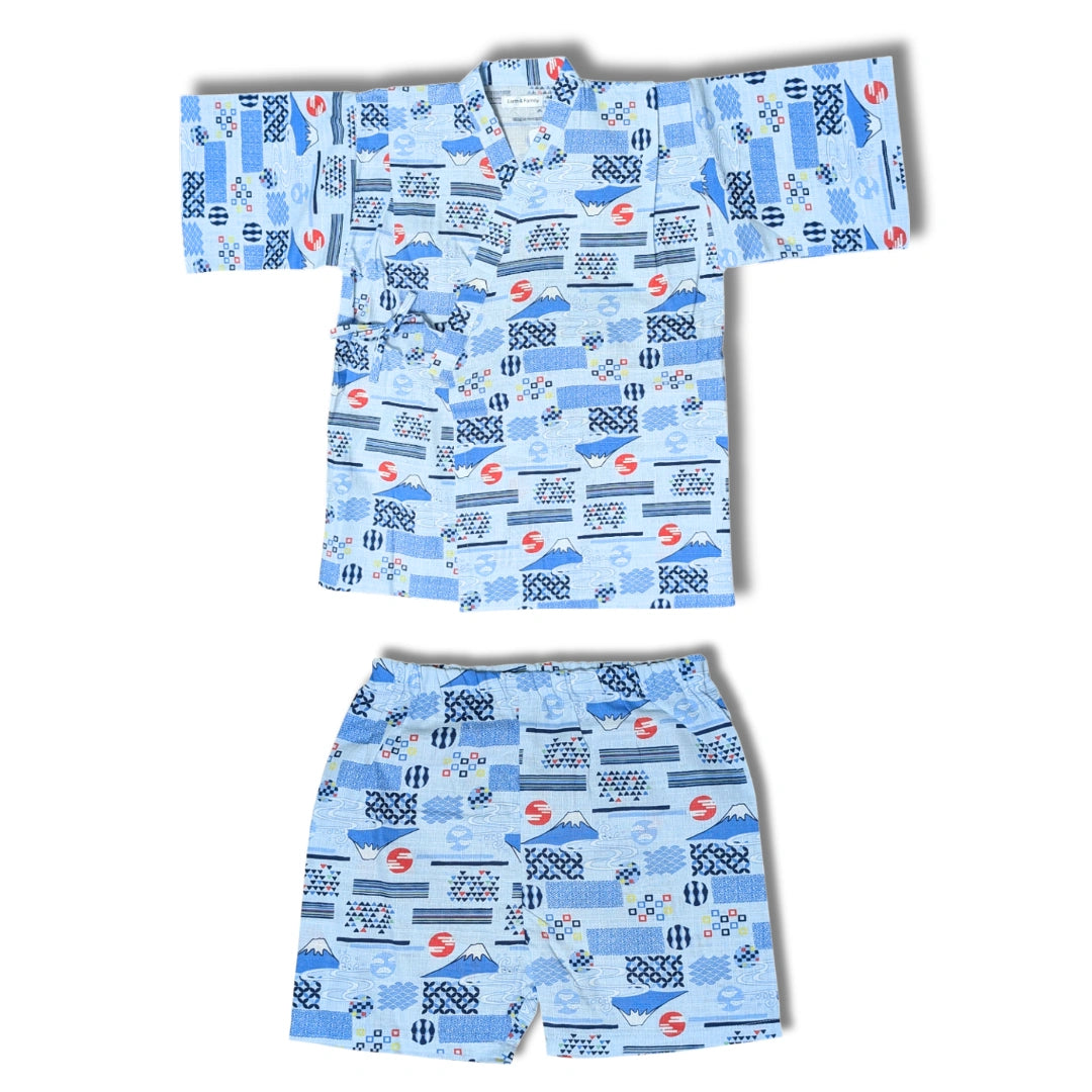 Jinbei Kinder Mt. Fuji hellblau Gr. 98 - 140
