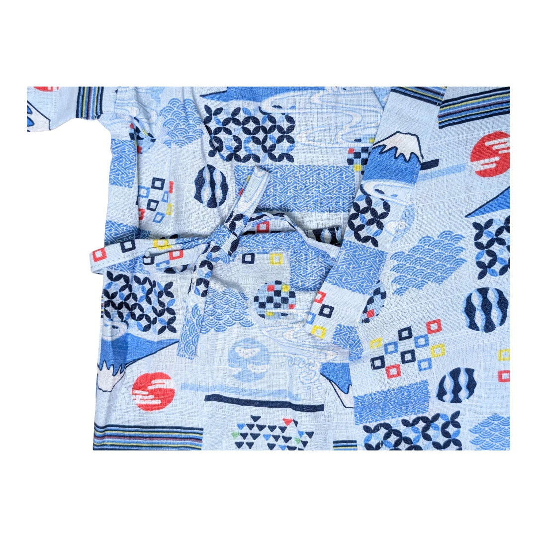 Jinbei Kinder Mt. Fuji hellblau Gr. 98 - 140