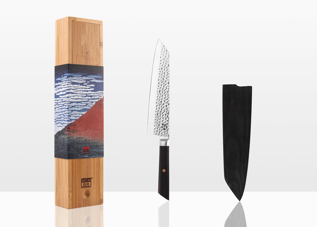 KOTAI Kiritsuke Kochmesser - 20 cm Klinge handgehämmert