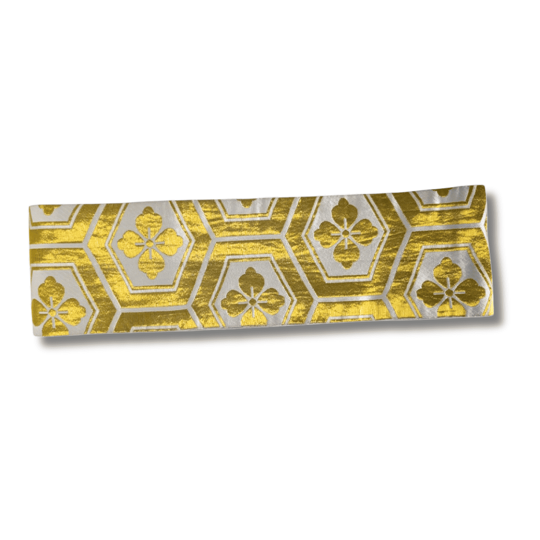 Vintage Mai-Obi / Tanz-Obi Blumenmuster