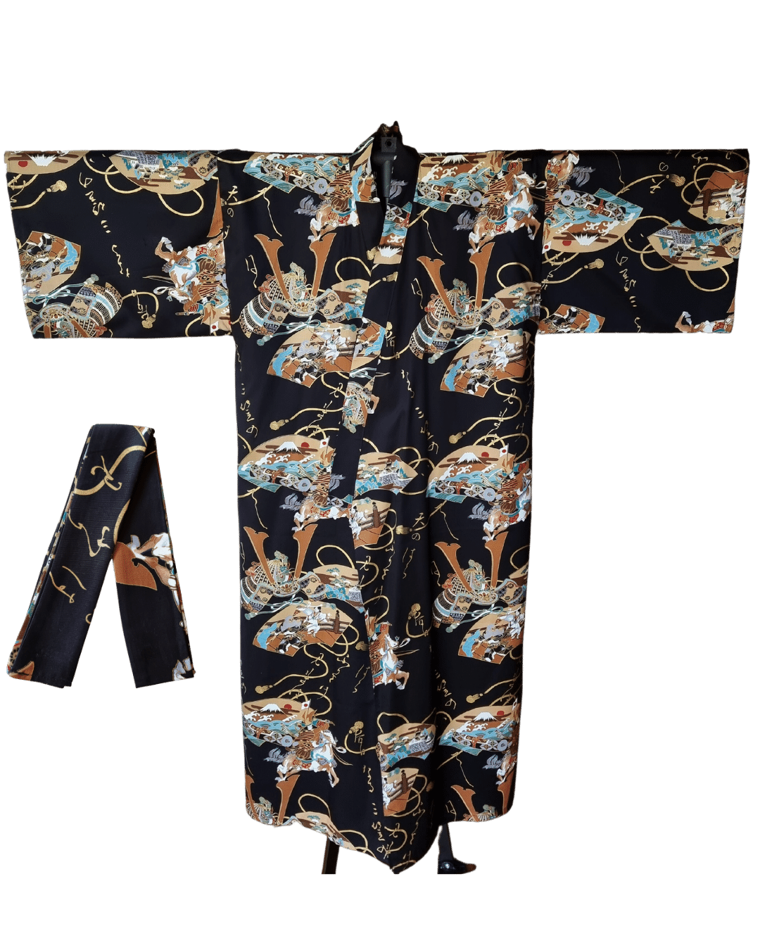 Kimono Herren Samurai #farbe_Schwarz