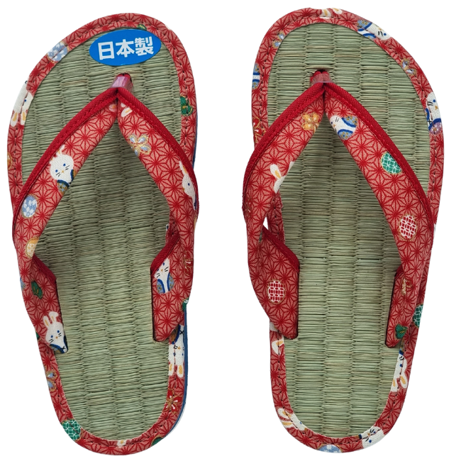 Kinder Zori Flip Flops Hase rot 26-32
