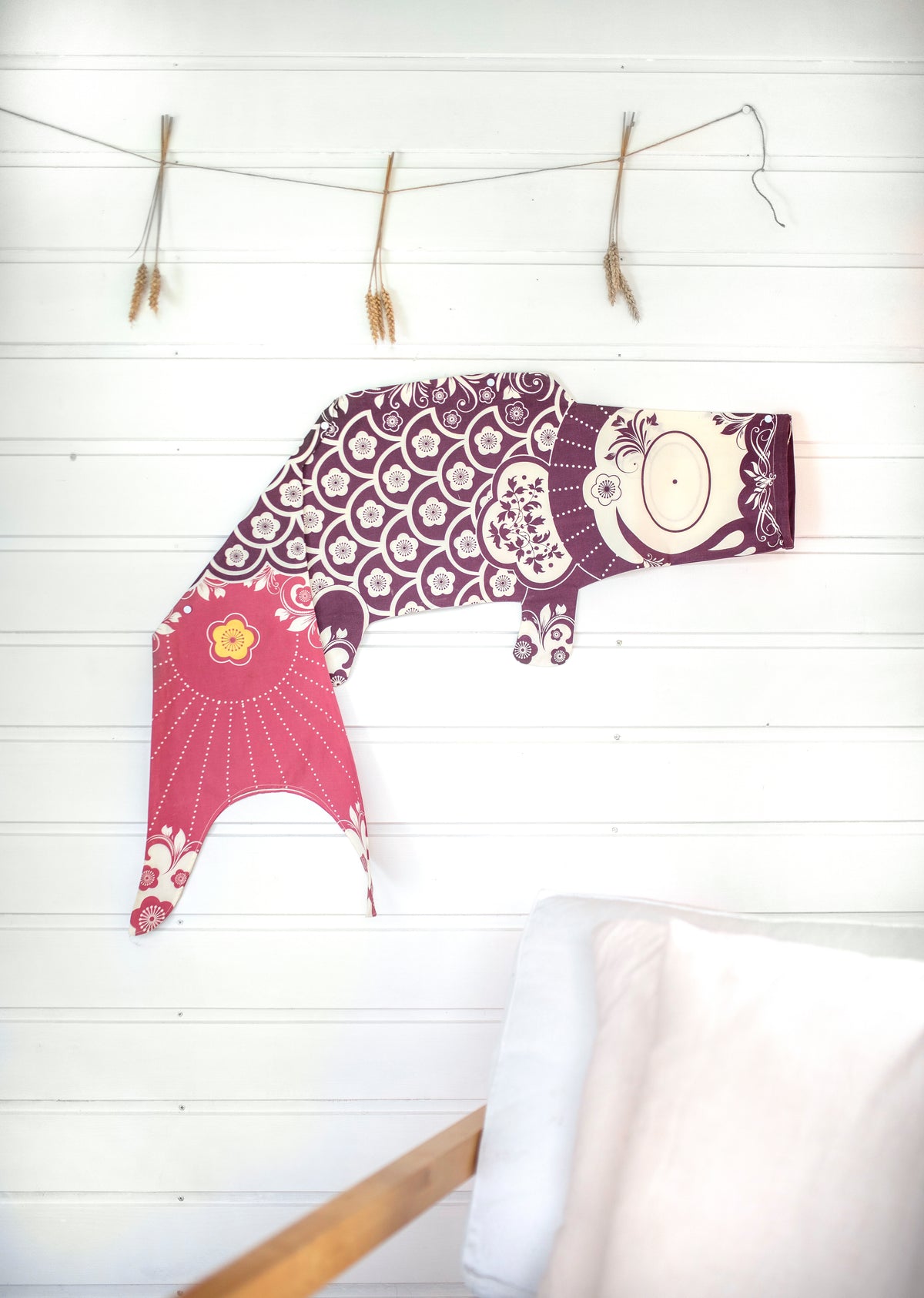 Koinobori Grösse L Bio Baumwolle #farbe_Lila