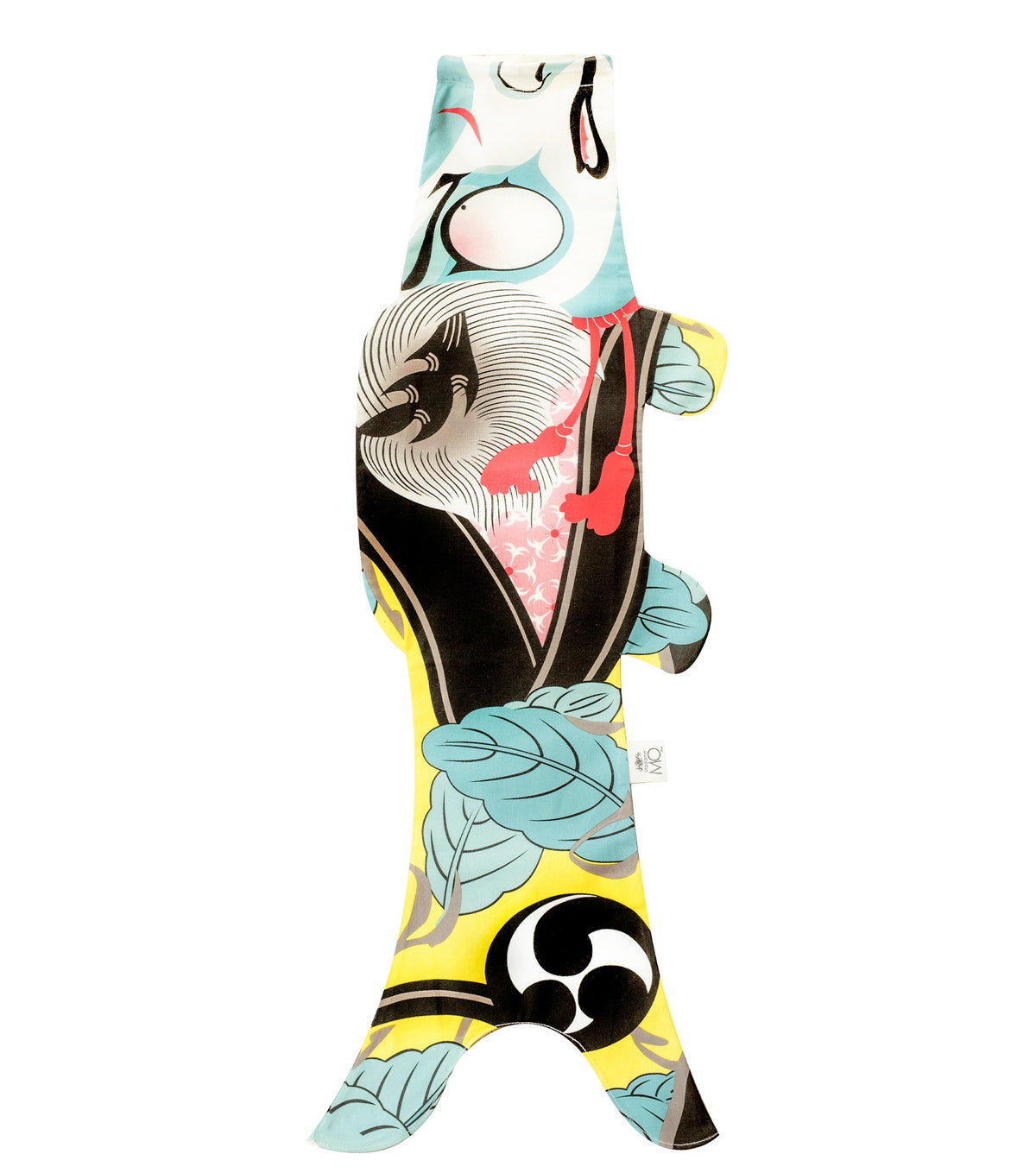Koinobori Kabuki Soldat Grösse S Bio Baumwolle #farbe_Kabuki Soldat
