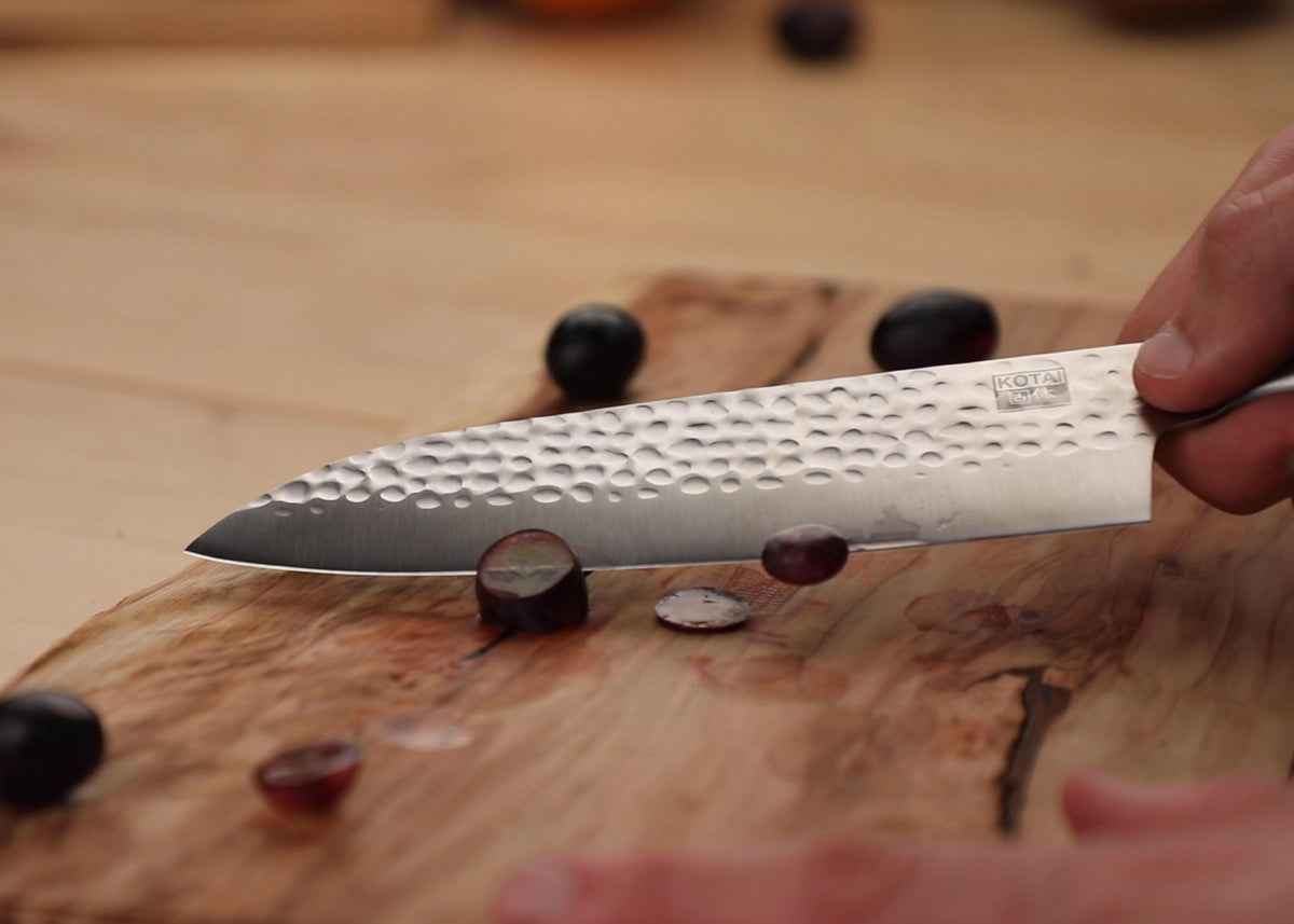 KOTAI Santoku - 18 cm Klinge von Hand geschärft