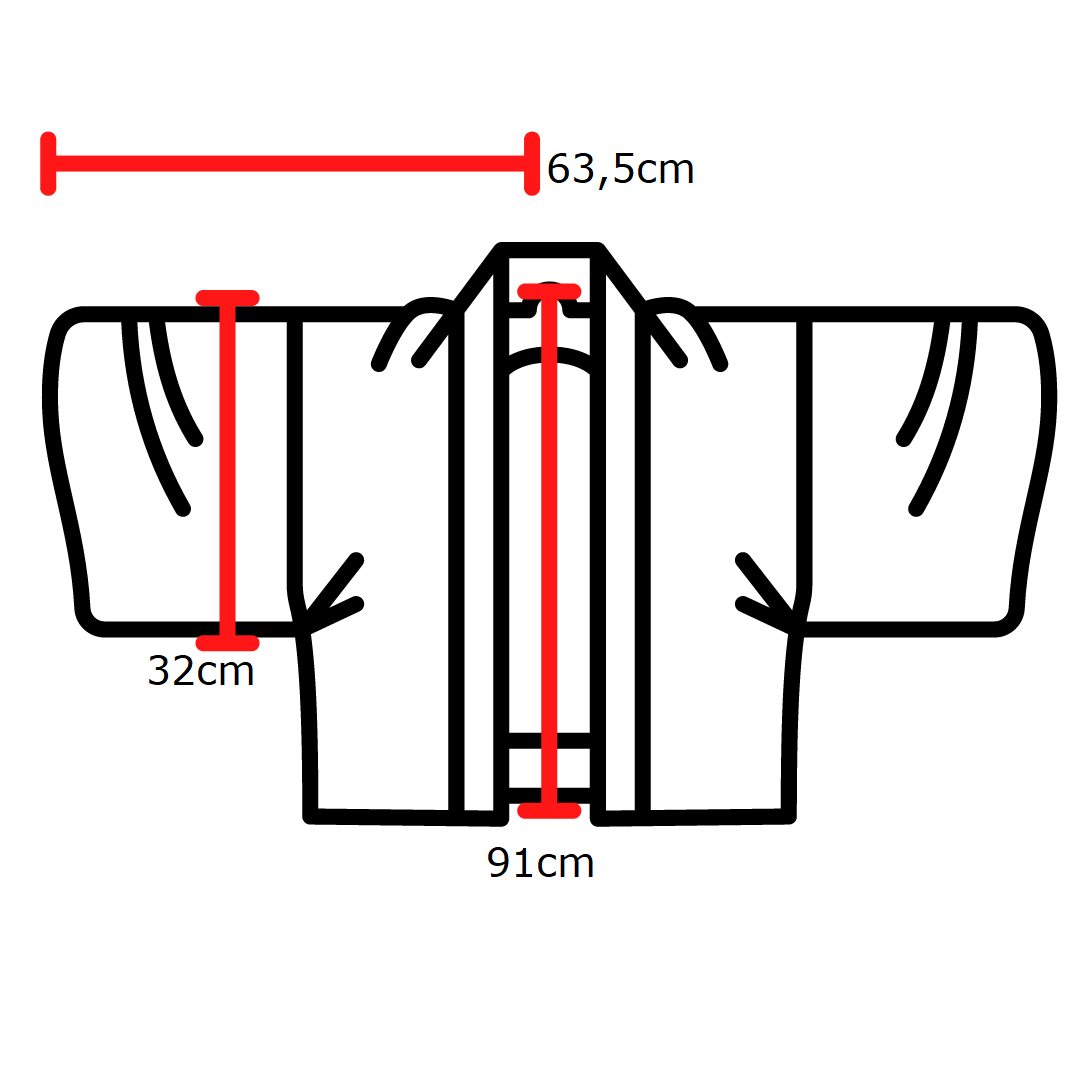 Haori / Hanten Damen Kranich Ume