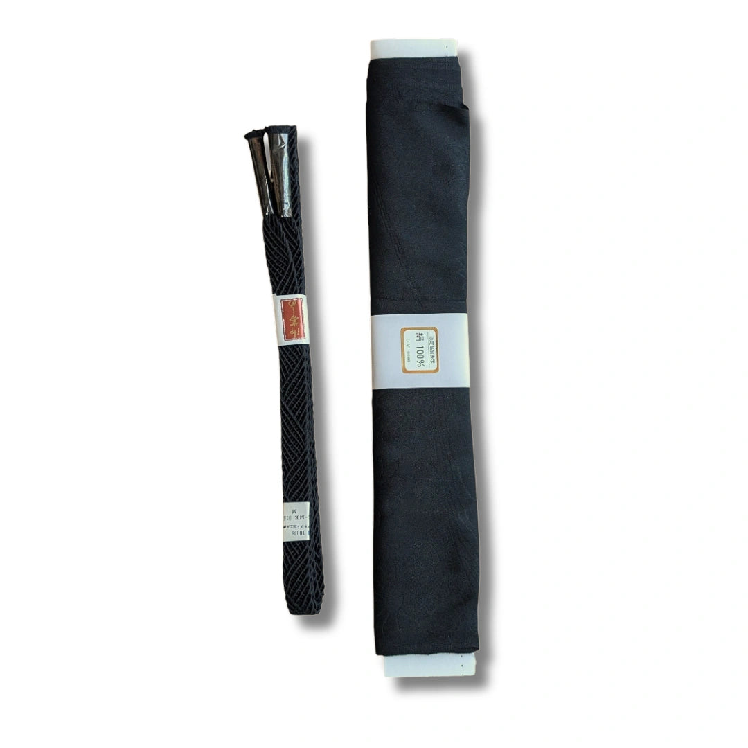 Vintage Obiage Obijime Set schwarz unbenutzt