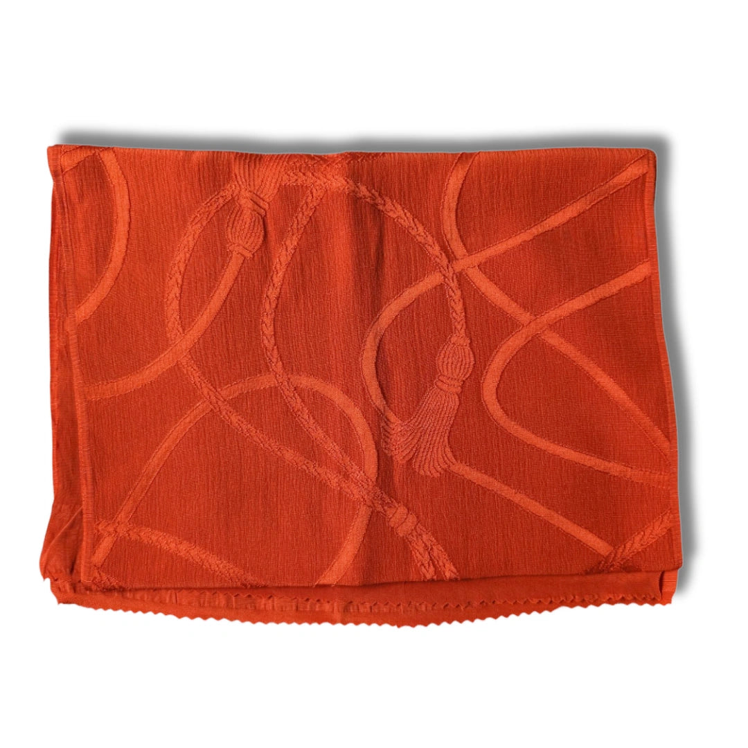 Obiage aus Seide in orange Kordel