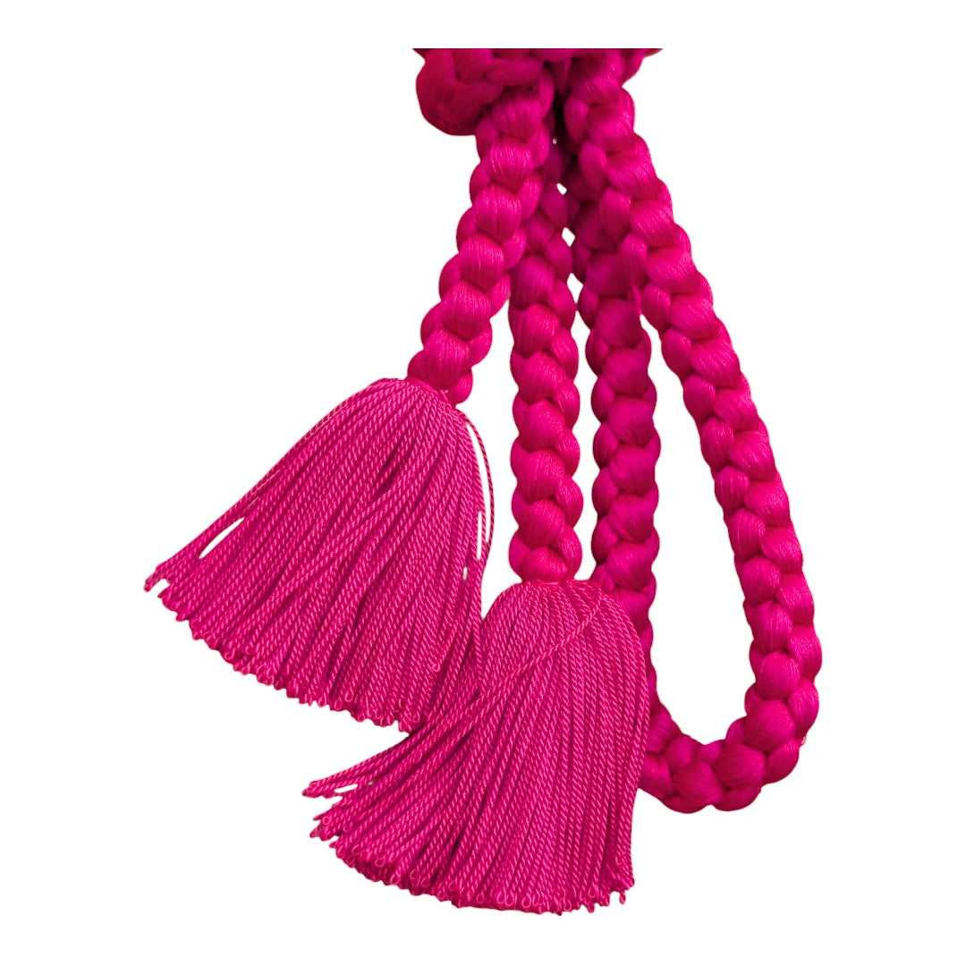 Vintage Obijime Pink rund