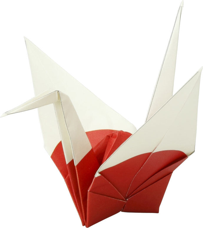 Origami Papier japanische Flagge