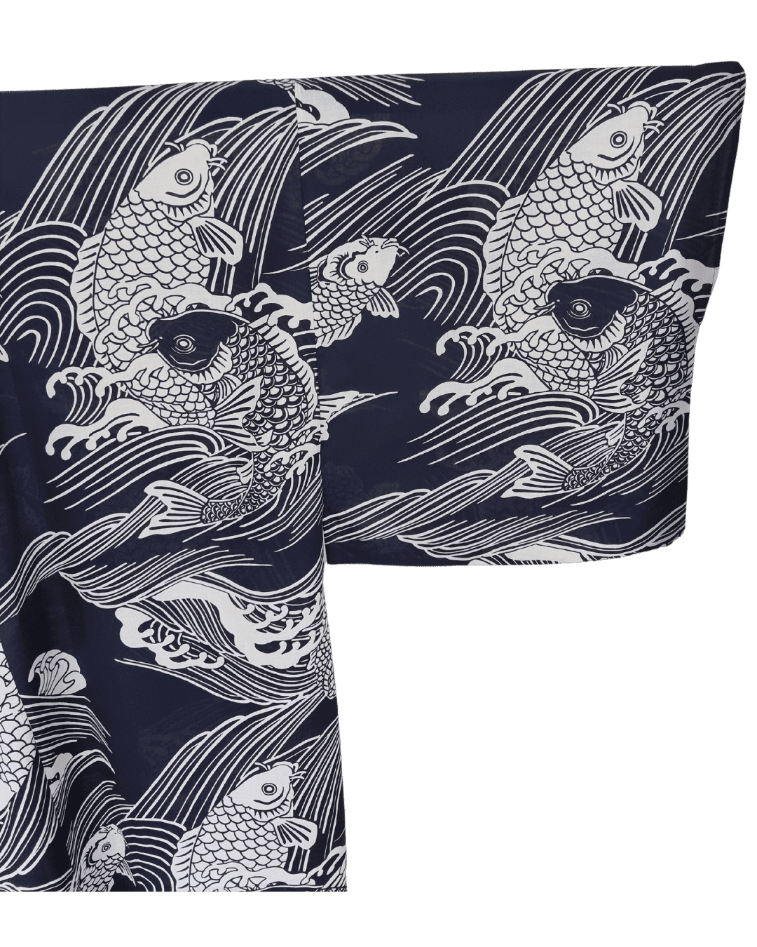 Plus Size Yukata Koi inkl. Obi
