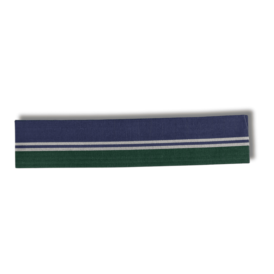 Vintage Shita Obi Blau-Grün Datejime 