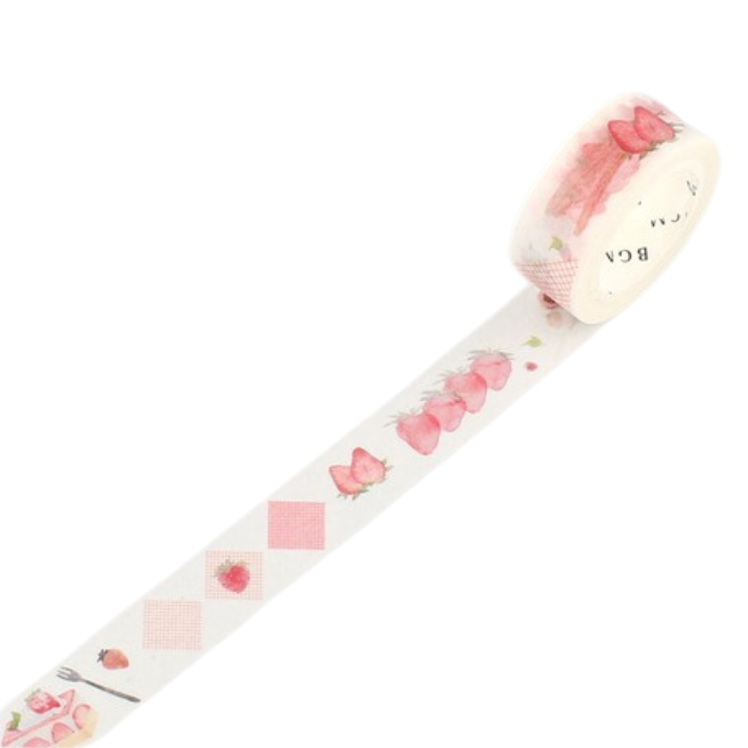 Washi Tape Erdbeerkuchen #farbe_Erdbeerkuchen