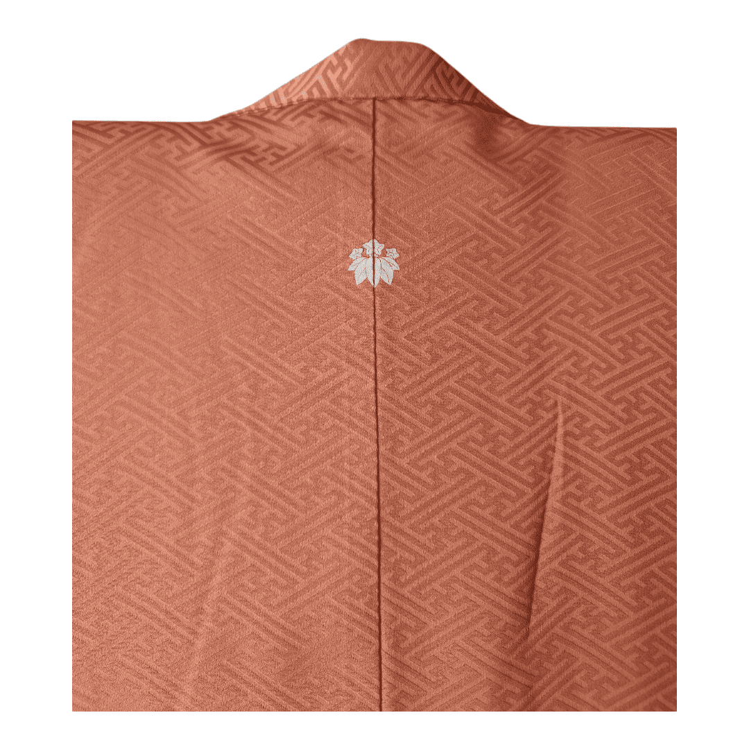 Vintage Iro-Tomesode Kimono Damen Orange
