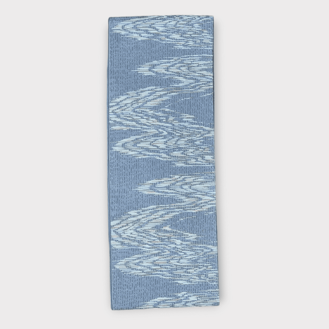 Vintage easy Hanhaba Obi Blau Kawa