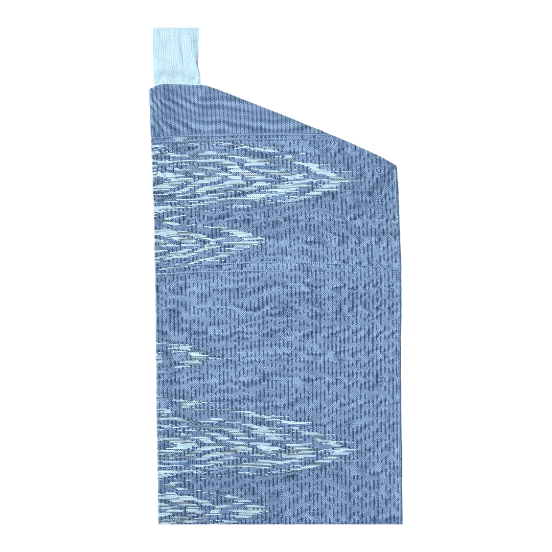 Vintage easy Hanhaba Obi Blau Kawa