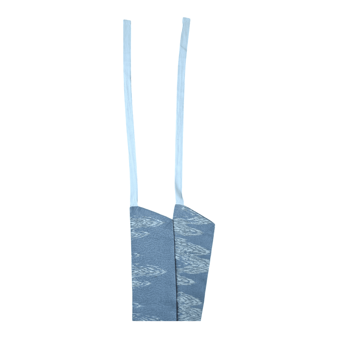 Vintage easy Hanhaba Obi Blau Kawa